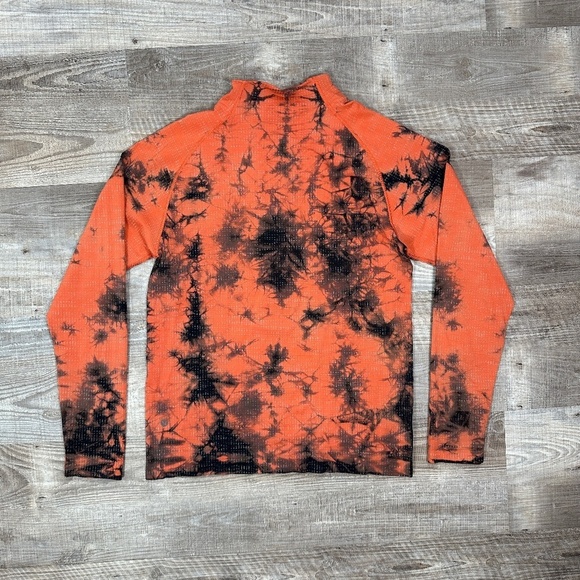 Lululemon Metal Vent Tech Half zip 2.0 Disconnect marble dye autumn M - Picture 10 of 14